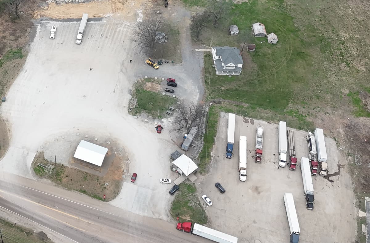 Property aerial view