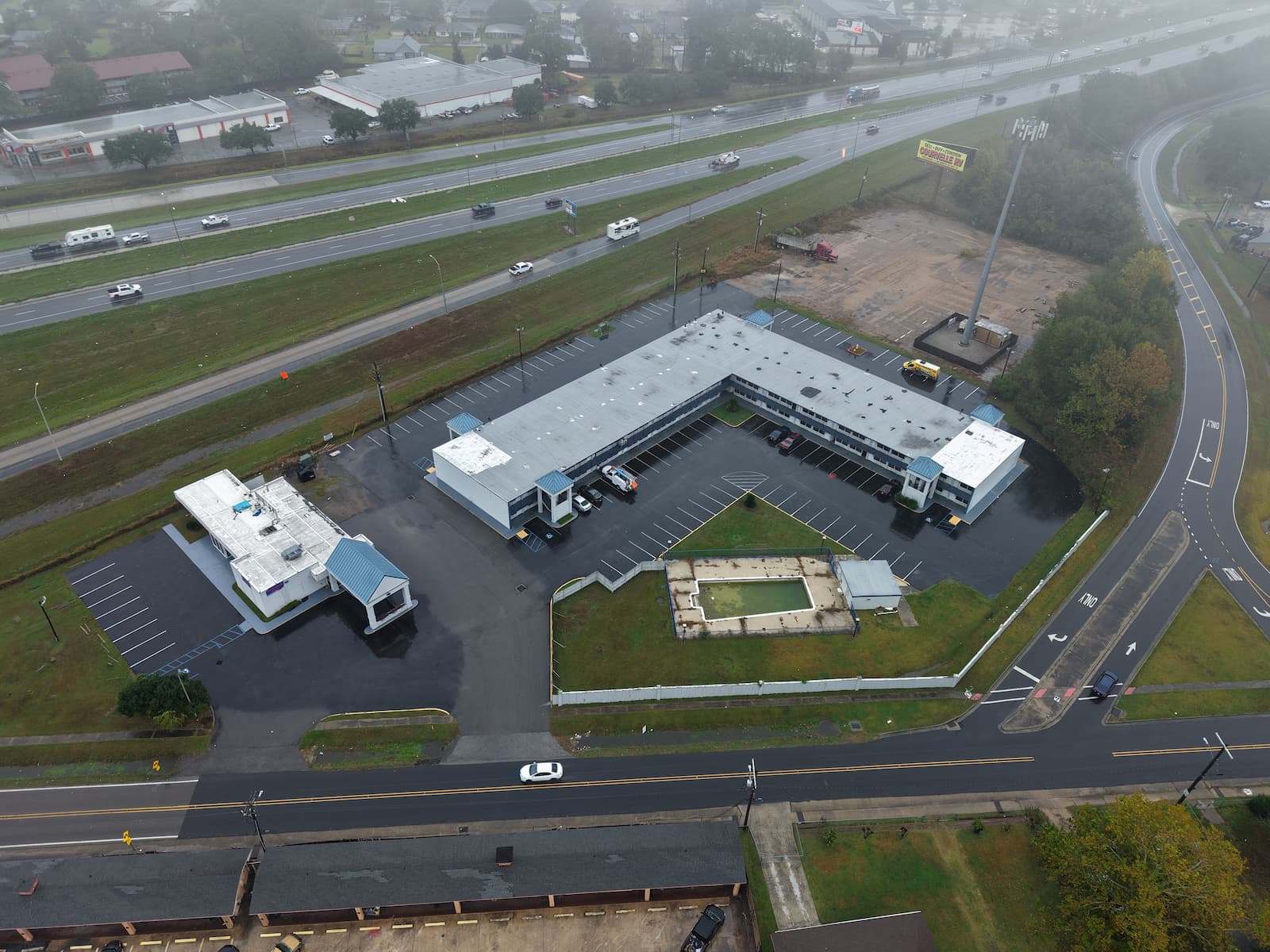 Property aerial view