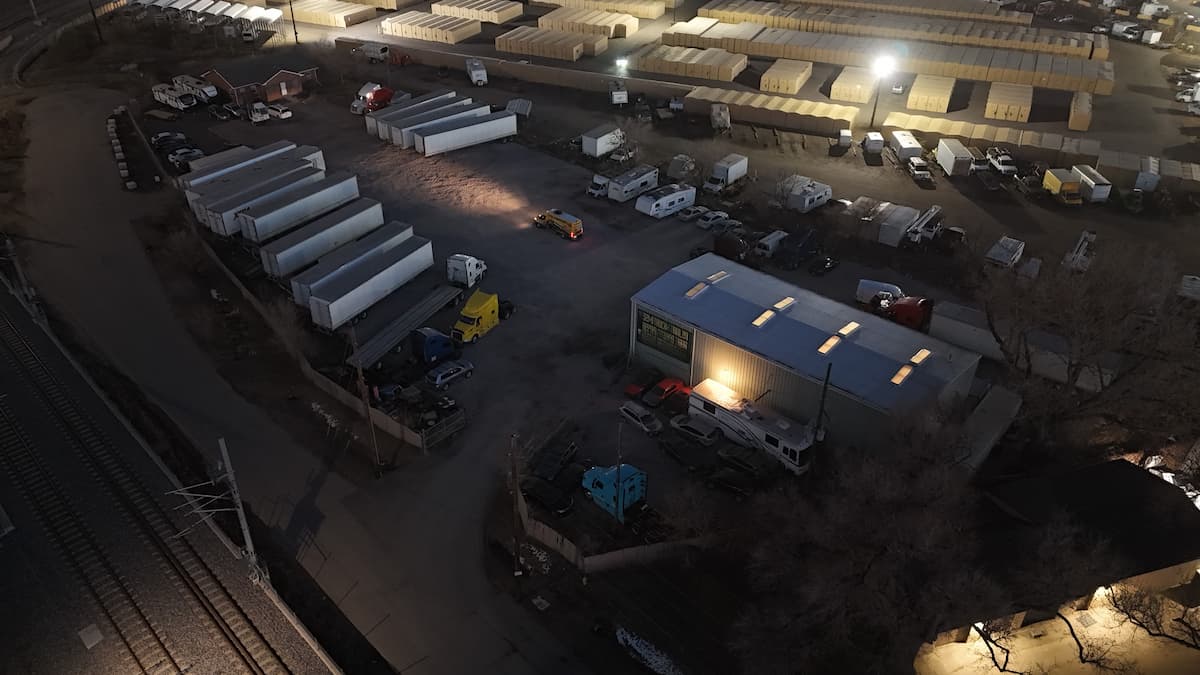 Property aerial view